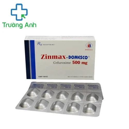 Zinmax-Domesco 500mg - Thuốc điều trị nhiễm khuẩn hiệu quả