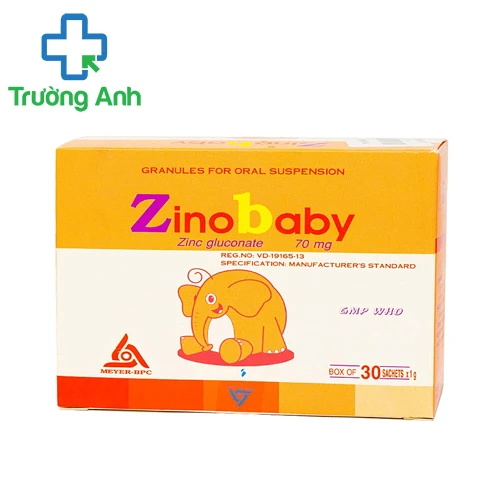 Zinobaby - Dùng điều trị thiếu kẽm hiệu quả