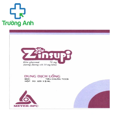 Zinsupi - Giúp bổ sung kẽm hiệu quả của Meyer - BPC