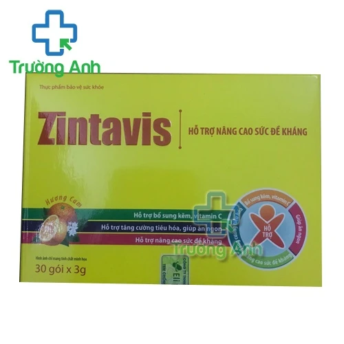 Zintavis - Giúp bổ sung kẽm, vitamin C cho cơ thể