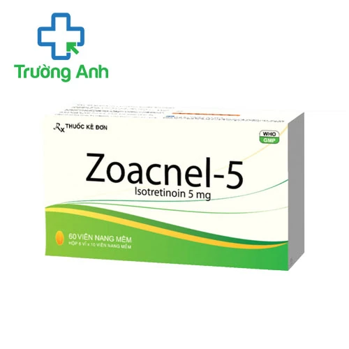 Zoacnel-5 - Thuốc điều trị mụn trứng nặng cá hiệu quả 