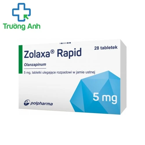 Zolaxa Rapid 5mg - Thuốc điều trị tâm thần phân liệt của Ba Lan