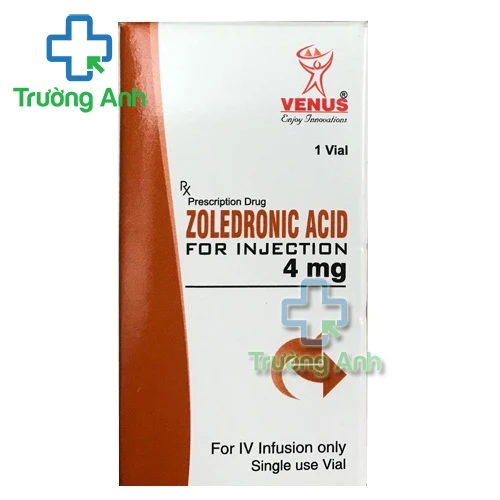 Zoledronic Acid For Injection 4mg Venus - Thuốc điều trị ung thư xương hiệu quả
