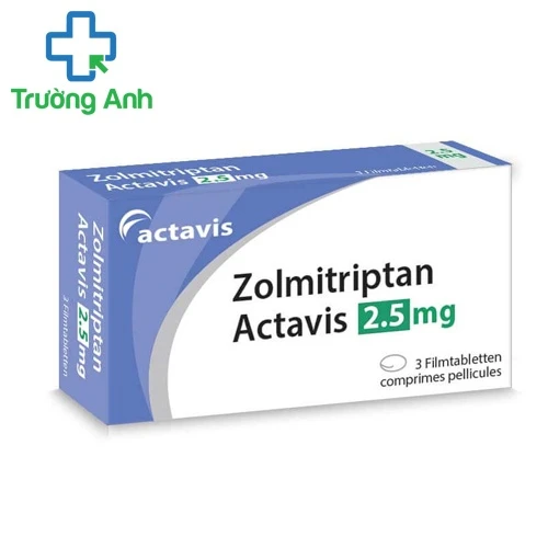 Zolmitriptan - Thuốc điều trị đau nửa đầu của Actavis