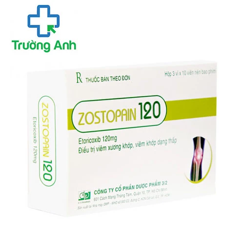 ZOSTOPAIN 120 - Thuốc điều trị viêm xương khớp của F.T.PHARMA