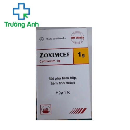 Zoximcef 1g Pymepharco - Thuốc chống nhiễm trùng hiệu quả của Pymepharco