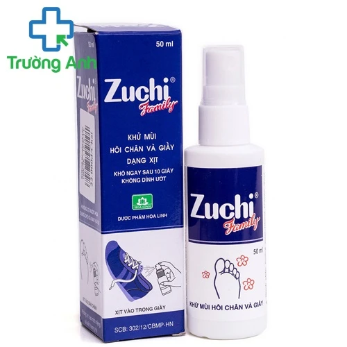 Zuchi 50ml - Giúp khử mùi hôi chân và giầy