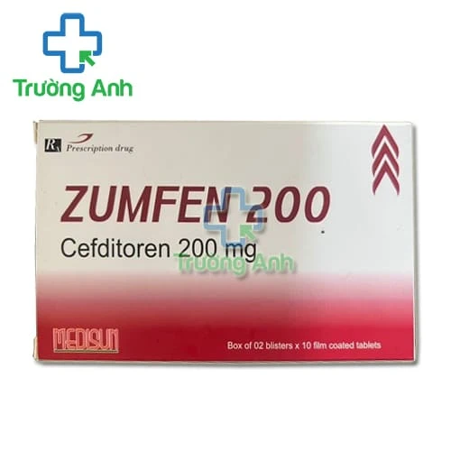 Zumfen 200 - Thuốc điều trị nhiễm khuẩn hiệu quả của Medisun