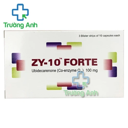 Zy-10 Forte 100mg Indchemie - Thuốc điều trị các bệnh tim mạch hiệu quả