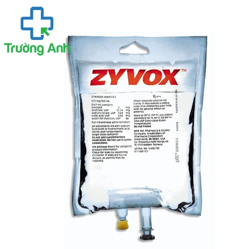 Zyvox 600mg/300ml - Thuốc điều trị nhiễm khuẩn hiệu quả của Norway