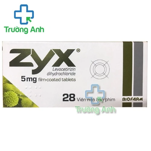 Zyx, film-coated tablets - Thuốc điều trị viêm mũi dị ứng của Ba Lan