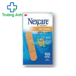 3M Nexcare tan Plastic - Băng dán cá nhân TAN 100 miếng/hộp
