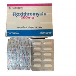 Roxithromycin 300mg Hataphar - Thuốc điều trị nhiễm trùng hiệu quả