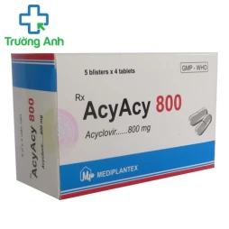 AcyAcy 800mg - Thuốc điều trị nhiễm herpes simplex hiệu quả