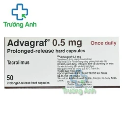 Advagraf 0.5mg Astellas Pharma - Thuốc phòng ngừa thải ghép gan thận