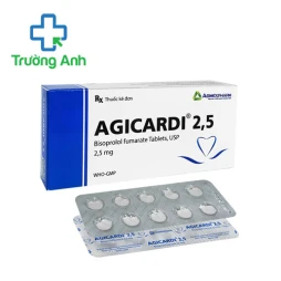 Agicardi 2,5 Agimexpharm - Thuốc điều trị tăng huyết áp hiệu quả