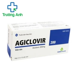Agiclovir 200 - Thuốc điều trị và phòng nhiễm Herpes simplex