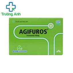 AGIFUROS 40mg - Thuốc lợi tiểu hiệu quả của Agimexpharm