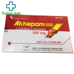 Atihepam 500 - thuốc điều trị các bệnh về gan L-ornithin-L-aspartat