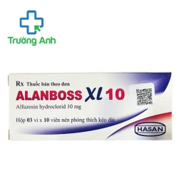Alanboss XL 10 Hasan - Thuốc điều trị phì đại tuyến tiền liệt lành tính.