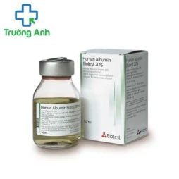 Albiomin 20% 50ml  - Thuốc điều trị sốc giảm thể tích của Biotest