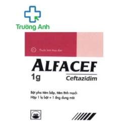ALFACEF 1g - Thuốc điều trị nhiễm khuẩn của Pymepharco