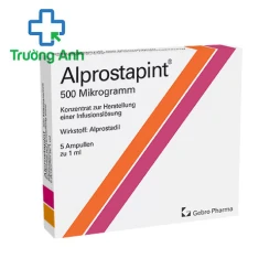 Alprostapint 500mcg Gebro - Thuốc điều trị suy tim mãn tính của Đức