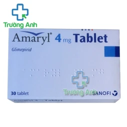 Amaryl 4mg - Thuốc kiểm soát tình trạng tăng đường huyết hiệu quả của Sanofi