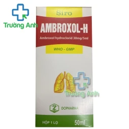 Ambroxol - H Dopharma - Thuốc điều trị viêm phế quản, hen phế quản hiệu quả