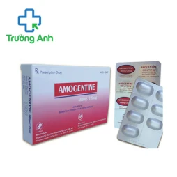 Amogentine 500mg/125mg Pharbaco - Thuốc điều trị nhiễm khuẩn hiệu quả