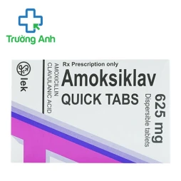 Amoksiklav Quicktabs 1000mg - Thuốc điều trị nhiễm khuẩn hiệu quả