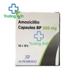Amoxicillin capsules BP 500mg Aurobindo - Thuốc điều trị nhiễm trùng hiệu quả