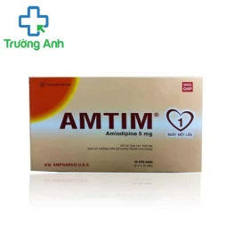 Amtim 5mg - Thuốc điều trị tăng huyết áp hiệu quả