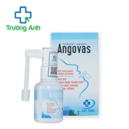 Angovas 30ml Ferrer - Dung dịch xịt họng giảm đau rát họng
