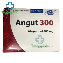 Angut 300 - Thuốc điều trị bệnh gút hiệu quả của DHG Pharma