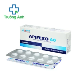 Apifexo 60 - Thuốc điều trị viêm mũi dị ứng và mề đay của Apimed