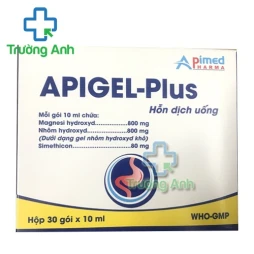 Apigel-Plus Apimed - Hỗ trợ điều trị viêm loét dạ dày tá tràng