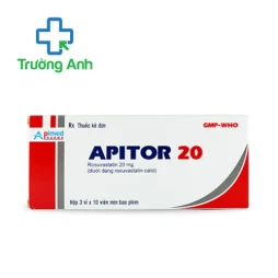 Apitor 20 - Thuốc giúp hạ mỡ máu hiệu quả của Apimed