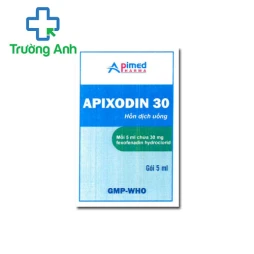 Apixodin 30 - Thuốc điều trị viêm mũi dị ứng của Apimed