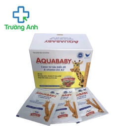 Aquababy - Hỗ trợ bổ sung canxi và vitamin D3 cho cơ thể