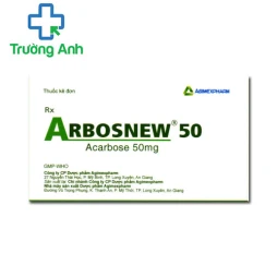 ARBOSNEW 50 - Điều trị đái tháo đường type 2 hiệu quả của Agimexpharm