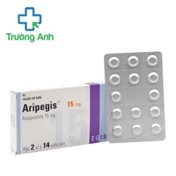 Aripegis 15mg - Thuốc điều trị tâm thần phân liệt của Hungary