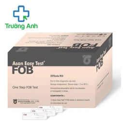Asan Easy Test FOB (25 test) - Bộ xét nghiệm phát hiện máu trong phân