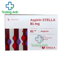 Aspirin Stella 81mg - Thuốc phòng ngừa nhồi máu cơ tim và đột quỵ hiệu quả