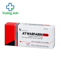 A.T Warfarin 5mg - Thuốc điều trị nhồi máu cơ tim hiệu quả