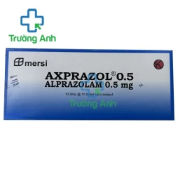 Axprazol 0.5mg - Thuốc điều trị hội chứng hoảng sợ, lo âu hiệu quả của KRKA