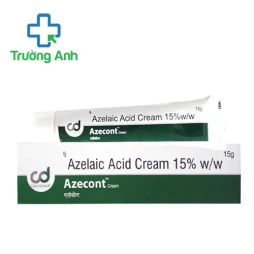 Azecont 15% Cream Contiderma - Kem bôi ngừa mụn trứng cá hiệu quả