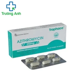 Azithromycin 250mg TPC - Thuốc kháng sinh điều trị nhiễm khuẩn hiệu quả