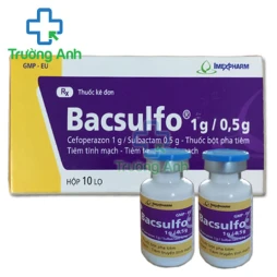 Bacsulfo 1g/0,5g - Thuốc điều trị bệnh nhiễm khuẩn hiệu quả của Imexpharm