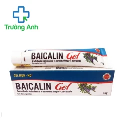 Baicalin Gel 15g Gamma - Hỗ trợ giảm mụn, ngừa thâm hiệu quả